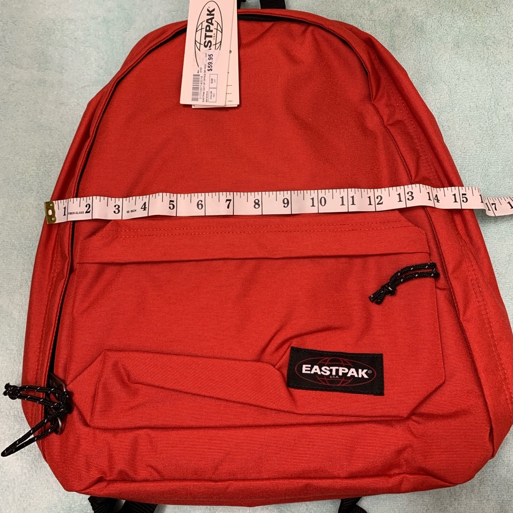 Eastpak Unisex Padded Zippl'r Red Backpack-NWT 🎒